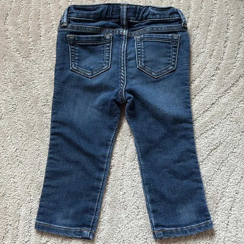 Gap lot knit skinny jeans and Brannan’s Favorite Jogger pants
